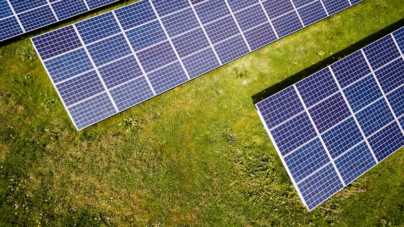 Residential rooftop solar installation